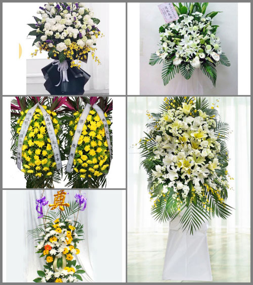 西藏日喀则市桑珠孜区曲美乡白事花篮预定